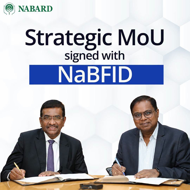 NABARD and NaBFID sign a strategic MoU